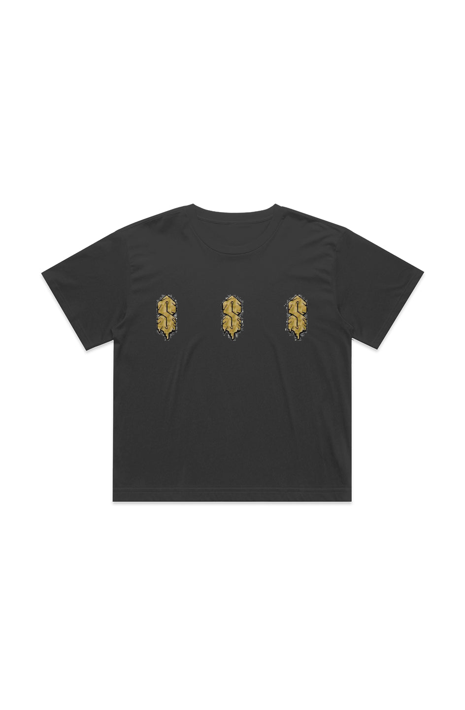 Women's Gold Collection Crop Tee