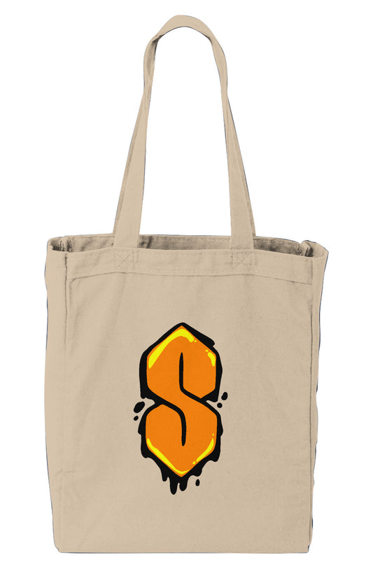 Orange S Tote